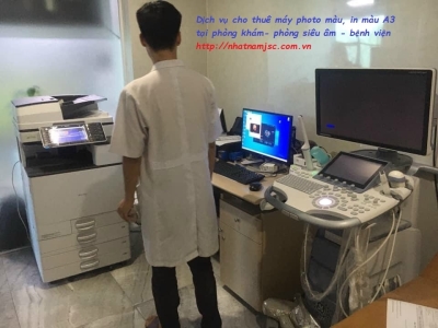 Nhu cầu thuê máy photo có in và scan tại các bệnh viện, trung tâm phẫu thuật, phòng khám đa khoa
